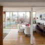 Shoreditch - Rooftops | East facing vista of maisonette level | Interior Designers